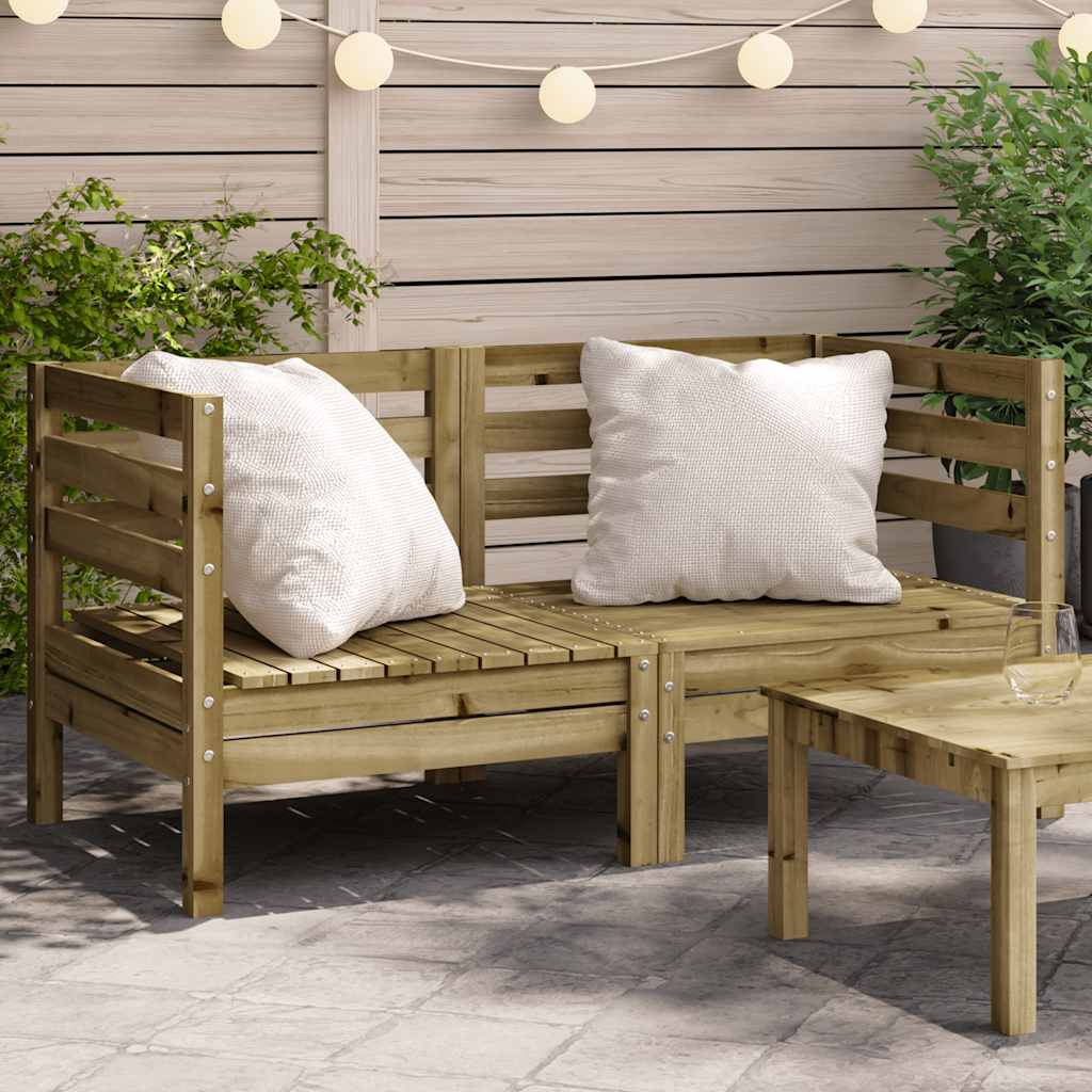 vidaXL Corner Sofa 2 τμχ. Treated pinewood under high pressure