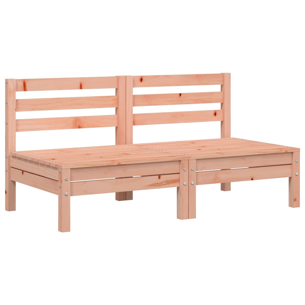 vidaXL Corner Sofa 2 τμχ. Solid Douglas wood (untreated)