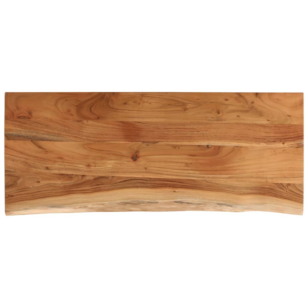 vidaXL Επιφάνεια Τραπεζιού Ορθογώνια 100x40x3,8 εκ. Μασίφ Ξύλο Ακακίας