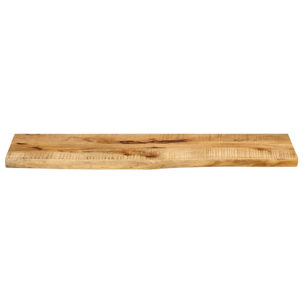 vidaXL Επιφάνεια Τραπεζιού 100x30x2,5 εκ. Live Edge Μασίφ Ξύλο Μάνγκο