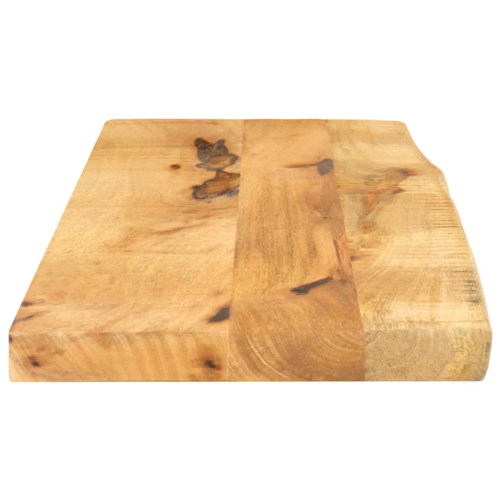 vidaXL Επιφάνεια Τραπεζιού 80x20x3,8 εκ. Live Edge Μασίφ Ξύλο Μάνγκο
