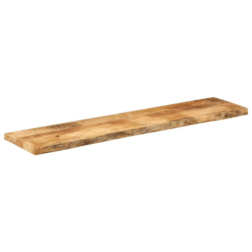 vidaXL Επιφάνεια Τραπεζιού 160x40x3,8 εκ. Live Edge Μασίφ Ξύλο Μάνγκο