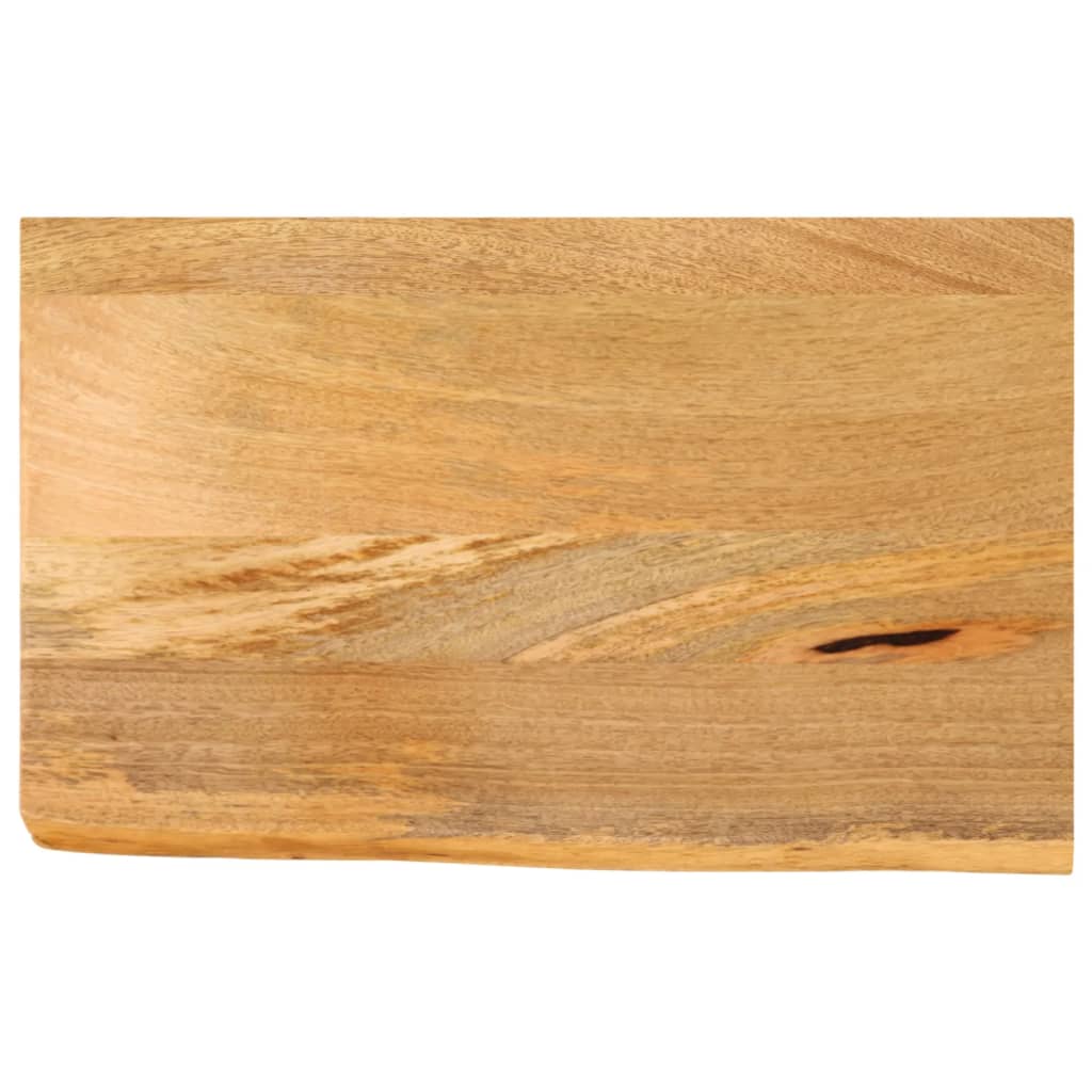 vidaXL Επιφάνεια Τραπεζιού 60x20x2,5 εκ. Live Edge Μασίφ Ξύλο Μάνγκο