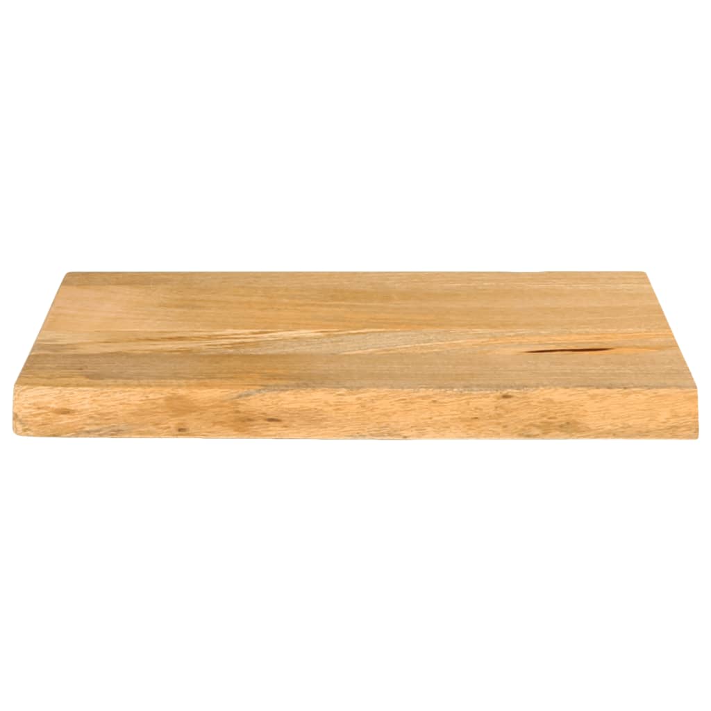 vidaXL Επιφάνεια Τραπεζιού 60x20x2,5 εκ. Live Edge Μασίφ Ξύλο Μάνγκο