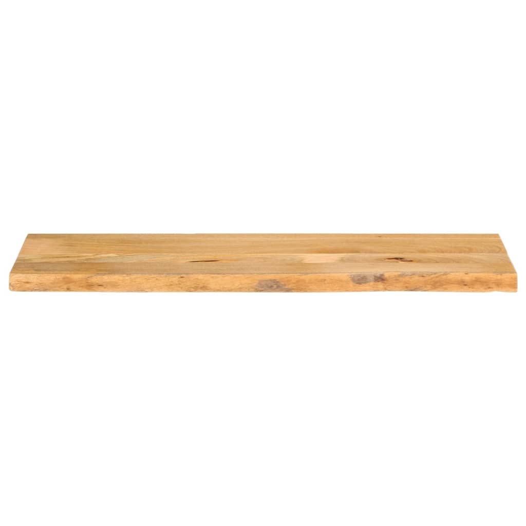 vidaXL Επιφάνεια Τραπεζιού 120x40x2,5 εκ. Live Edge Μασίφ Ξύλο Μάνγκο
