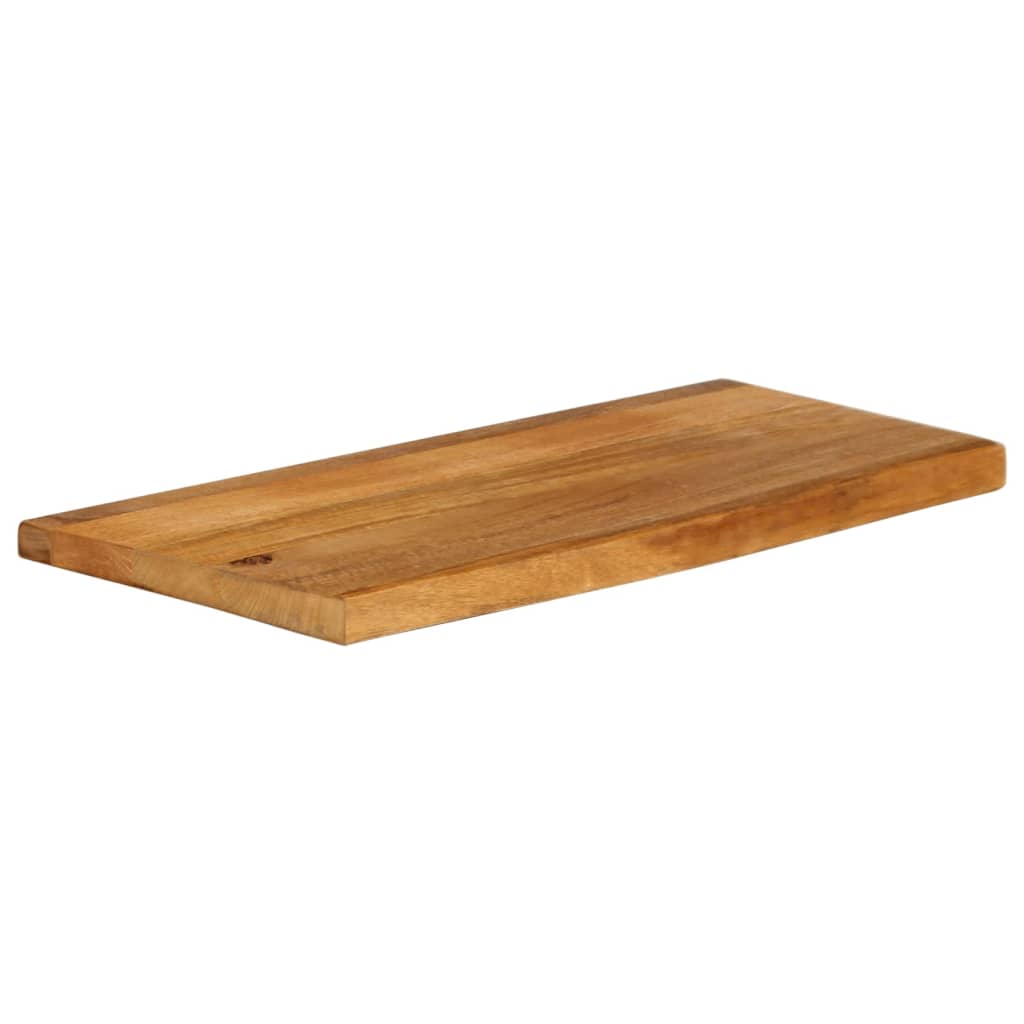 vidaXL Επιφάνεια Τραπεζιού 70x20x2,5 εκ. Live Edge Μασίφ Ξύλο Μάνγκο