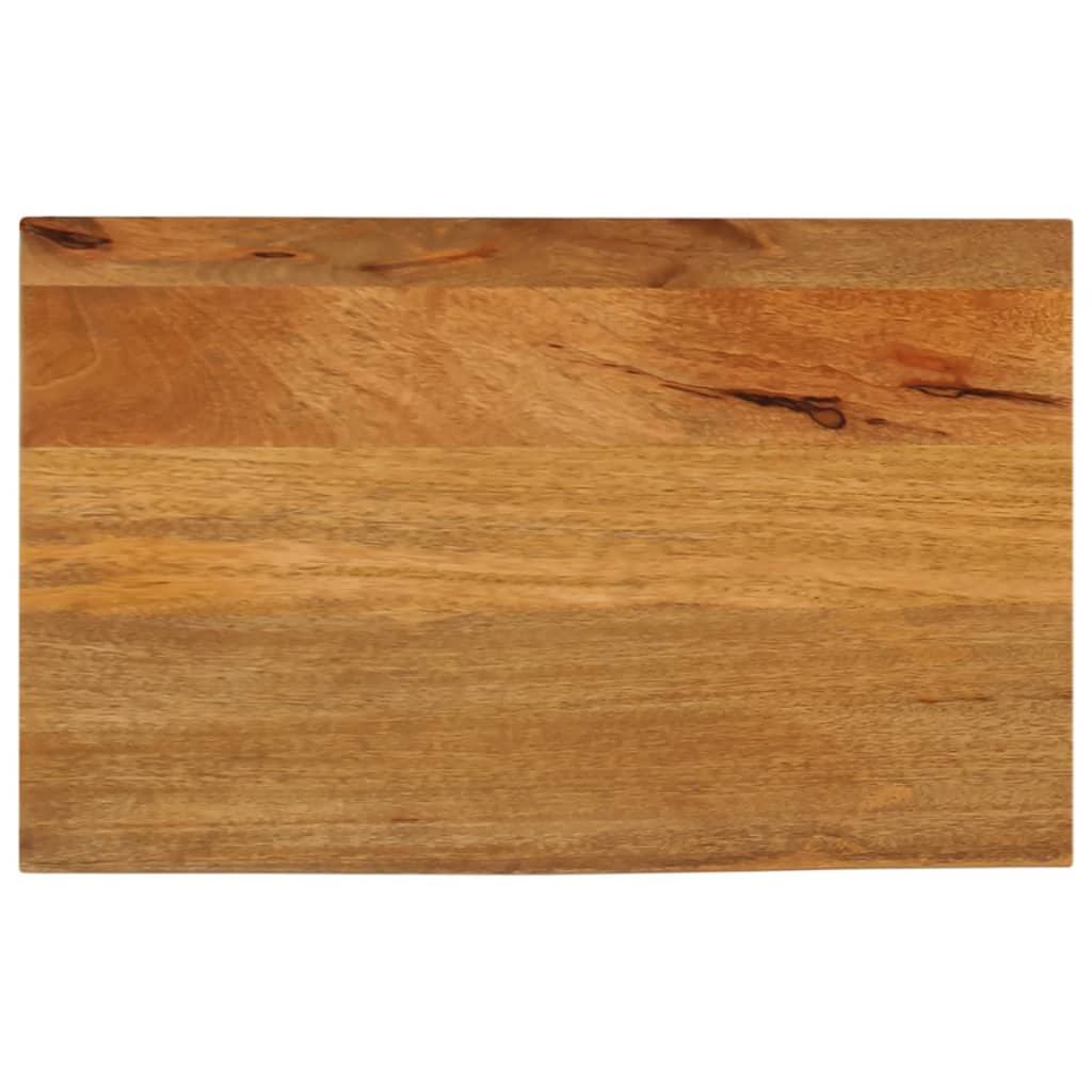 vidaXL Επιφάνεια Τραπεζιού 40x30x2,5 εκ. Live Edge Μασίφ Ξύλο Μάνγκο
