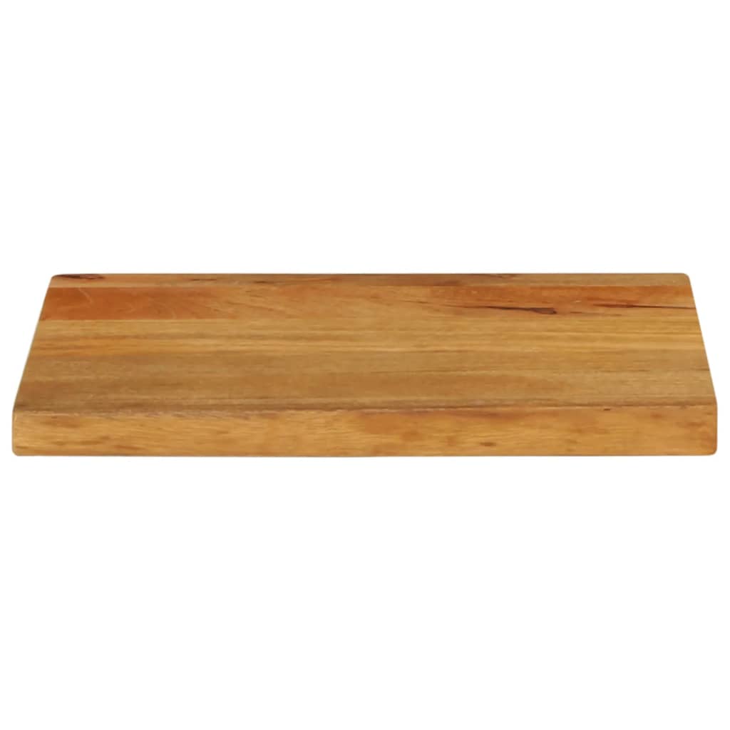 vidaXL Επιφάνεια Τραπεζιού 40x30x2,5 εκ. Live Edge Μασίφ Ξύλο Μάνγκο
