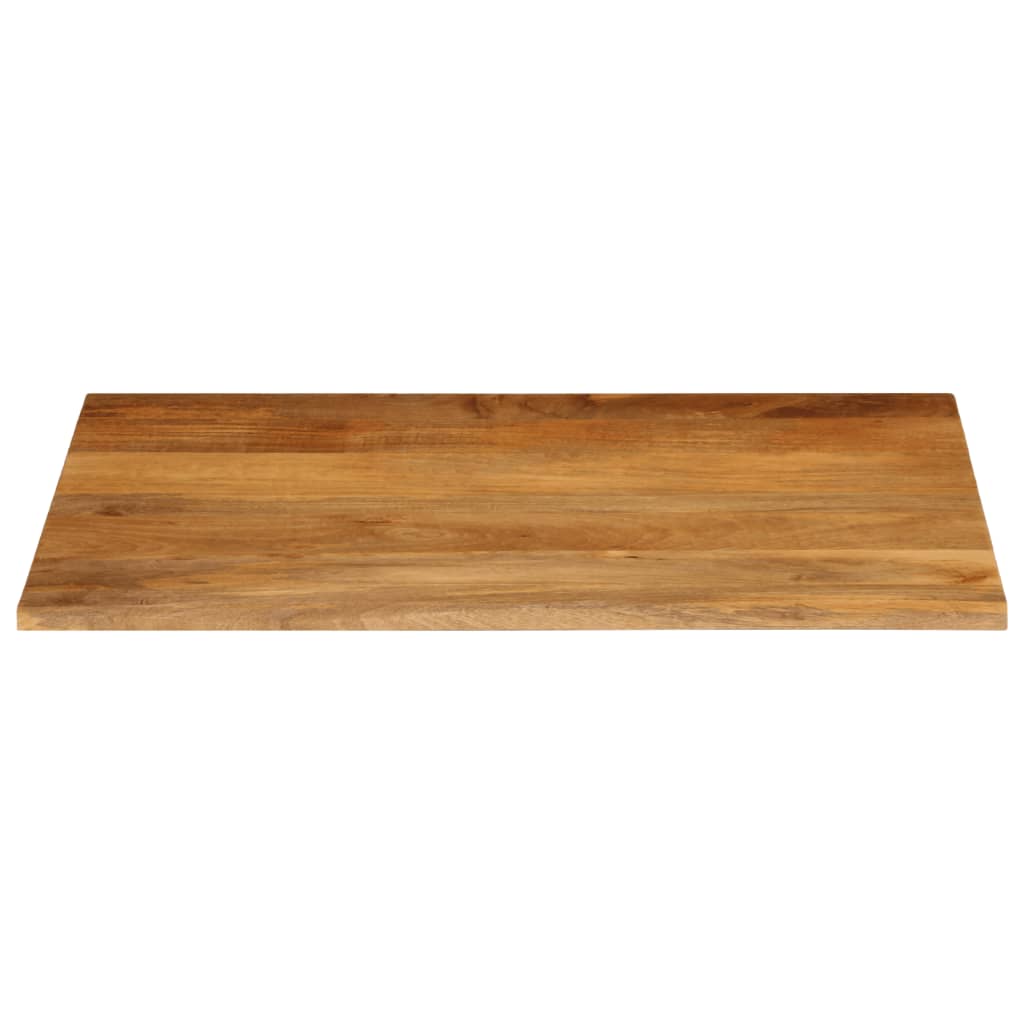 vidaXL Επιφάνεια Τραπεζιού 100x80x2,5 εκ. Live Edge Μασίφ Ξύλο Μάνγκο