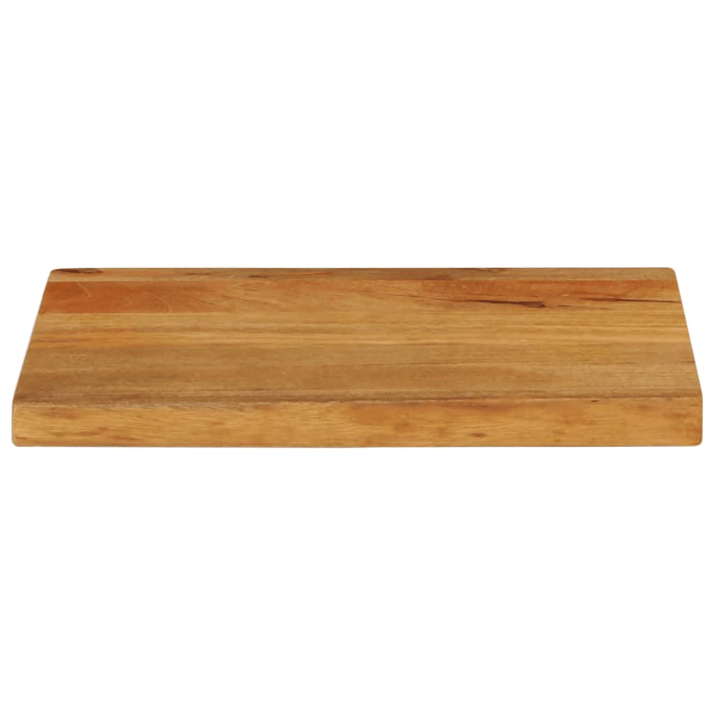 vidaXL Επιφάνεια Τραπεζιού 40x30x3,8 εκ. Live Edge Μασίφ Ξύλο Μάνγκο