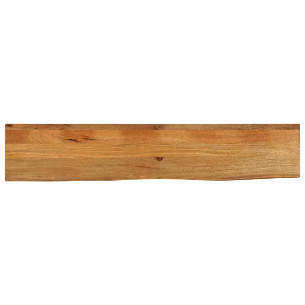vidaXL Επιφάνεια Τραπεζιού 160x30x3,8 εκ. Live Edge Μασίφ Ξύλο Μάνγκο