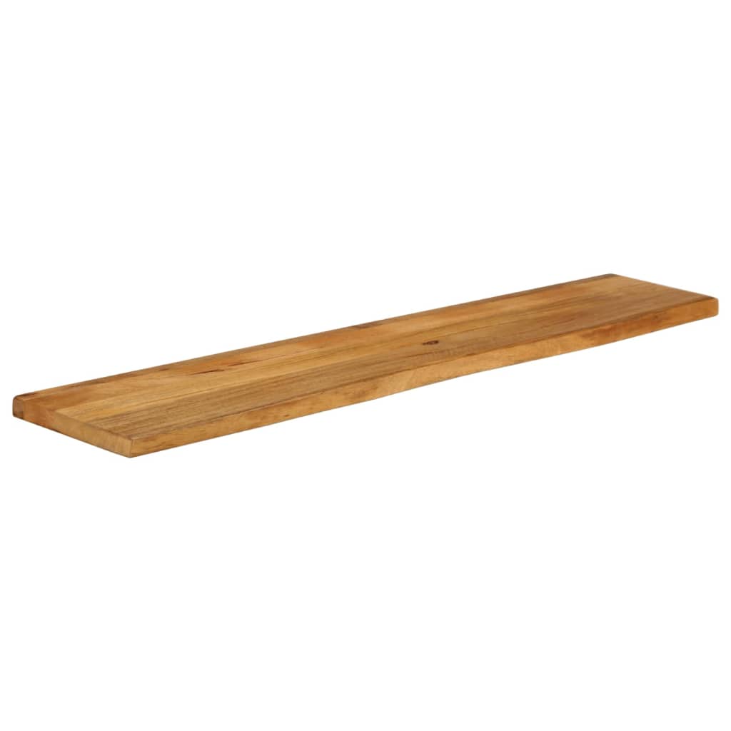 vidaXL Επιφάνεια Τραπεζιού 160x30x3,8 εκ. Live Edge Μασίφ Ξύλο Μάνγκο
