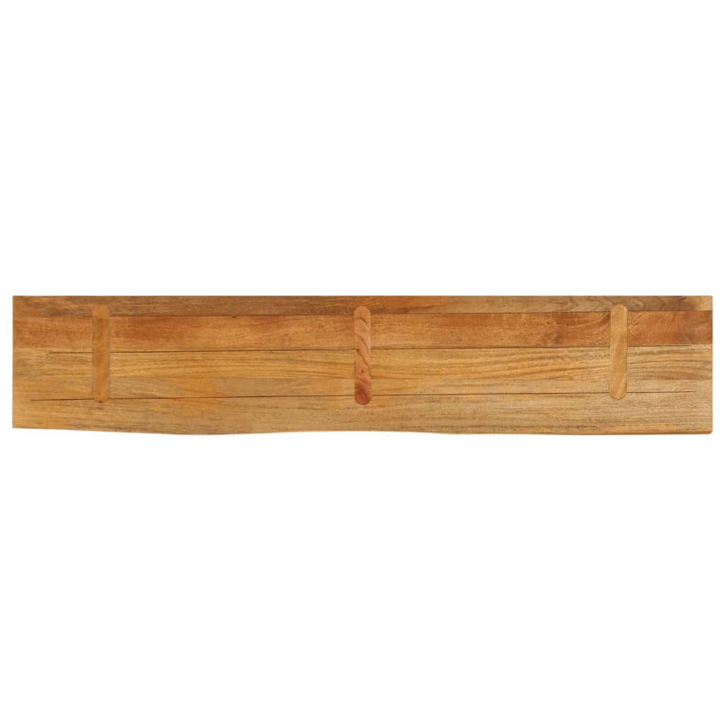 vidaXL Επιφάνεια Τραπεζιού 160x30x3,8 εκ. Live Edge Μασίφ Ξύλο Μάνγκο