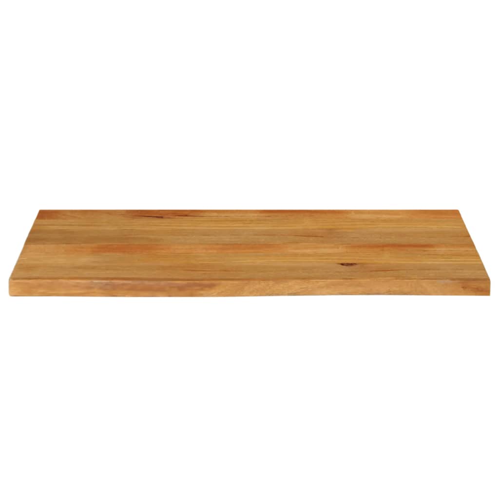 vidaXL Επιφάνεια Τραπεζιού 100x60x3,8 εκ. Live Edge Μασίφ Ξύλο Μάνγκο