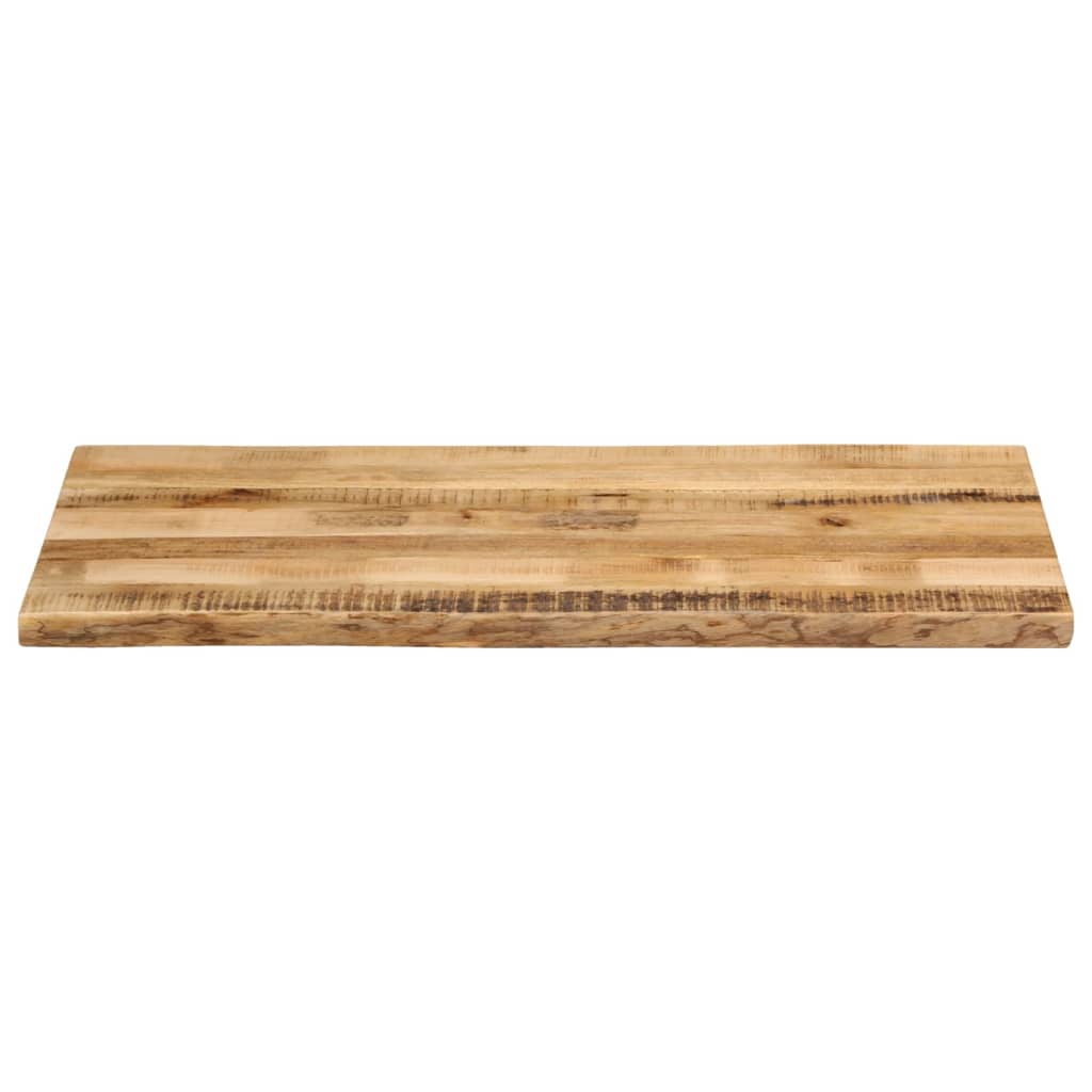 vidaXL Επιφάνεια Τραπεζιού 100x60x2,5 εκ. Live Edge Μασίφ Ξύλο Μάνγκο