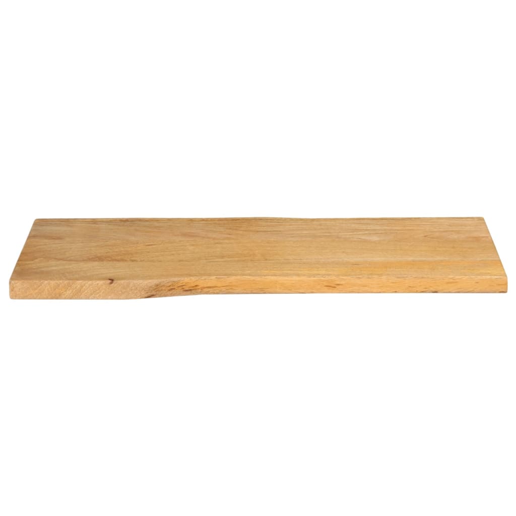 vidaXL Επιφάνεια Τραπεζιού 100x40x2,5 εκ. Live Edge Μασίφ Ξύλο Μάνγκο