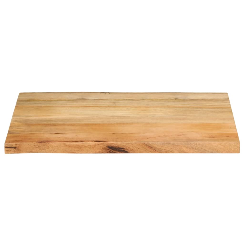 vidaXL Επιφάνεια Τραπεζιού 70x60x3,8 εκ. Live Edge Μασίφ Ξύλο Μάνγκο