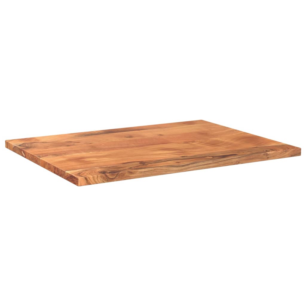 vidaXL Επιφάνεια Τραπεζιού Ορθογώνια 90x60x2,5 εκ. Μασίφ Ξύλο Ακακίας