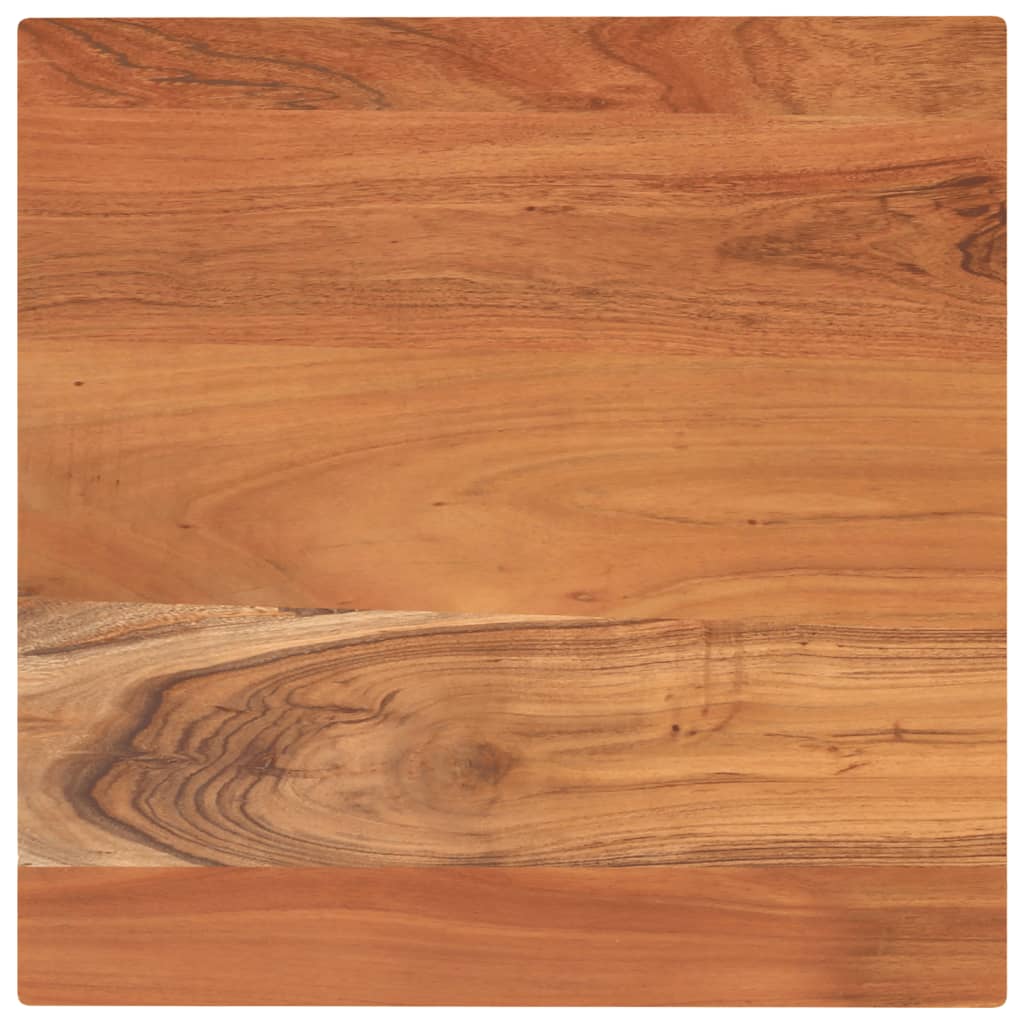 vidaXL Επιφάνεια Τραπεζιού Τετράγωνη 60x60x3,8 εκ. Μασίφ Ξύλο Οξιάς