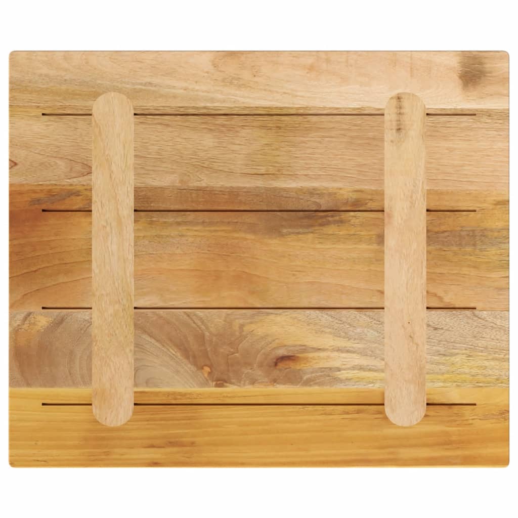 vidaXL Επιφάνεια Τραπεζιού Ορθογώνια 60x50x3,8 εκ. Μασίφ Ξύλο Μάνγκο