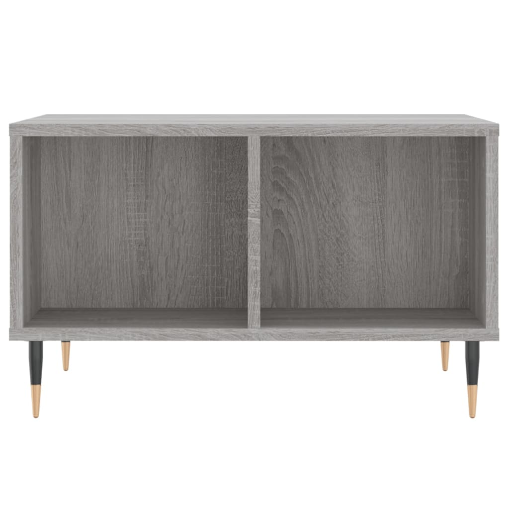 vidaXL Τραπεζάκι Σαλονιού Γκρι Sonoma 60x50x36,5εκ. Επεξεργασμένο Ξύλο