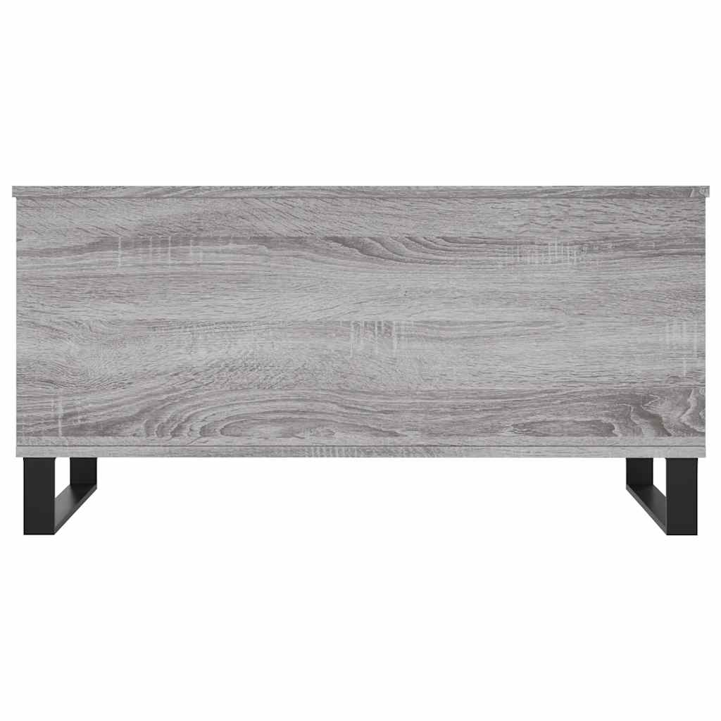 vidaXL Τραπεζάκι Σαλονιού Γκρι Sonoma 90x44,5x45 εκ.Επεξεργασμένο Ξύλο
