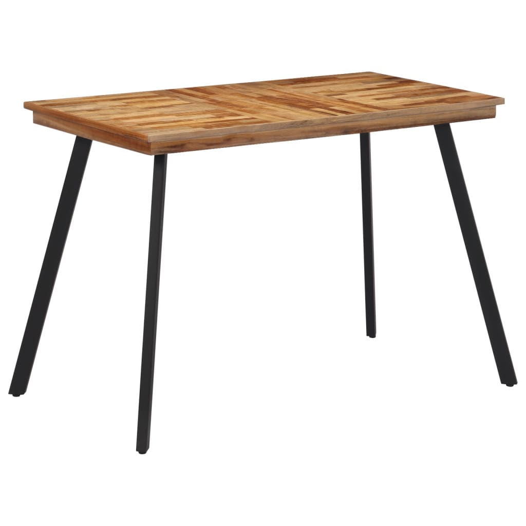 vidaXL Τραπεζαρία 120 x 62 x 76 εκ. από Μασίφ Ξύλο Teak