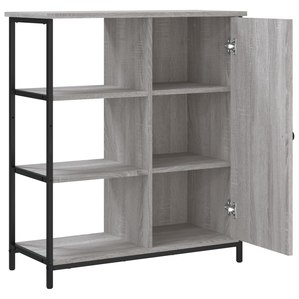 vidaXL Ντουλάπι Γκρι Sonoma 70 x 30 x 80 εκ. από Επεξεργ. Ξύλο