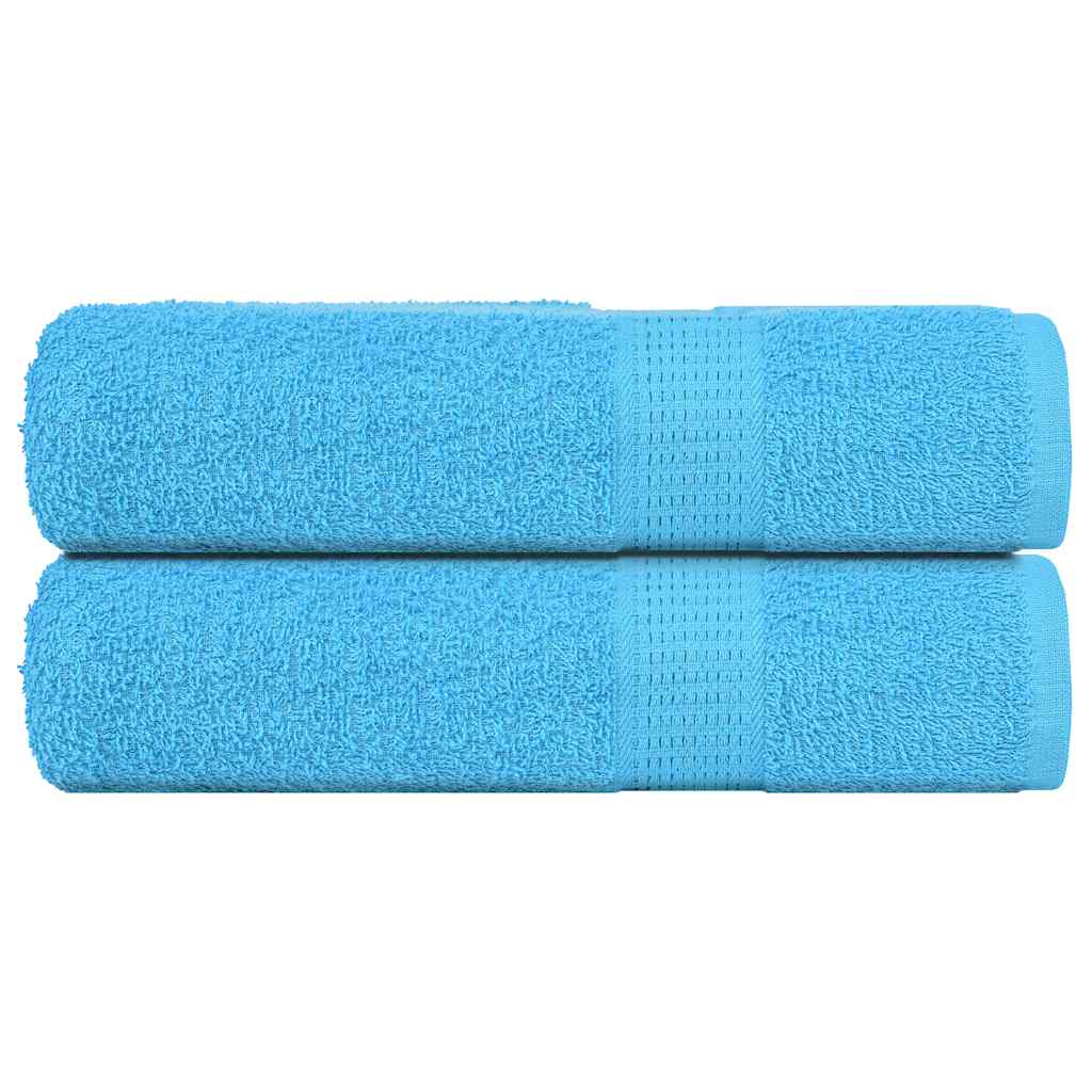 vidaXL Πετσέτες μπάνιου FROGN 2 τμχ. Τιρκουάζ 100 x 150 cm 360