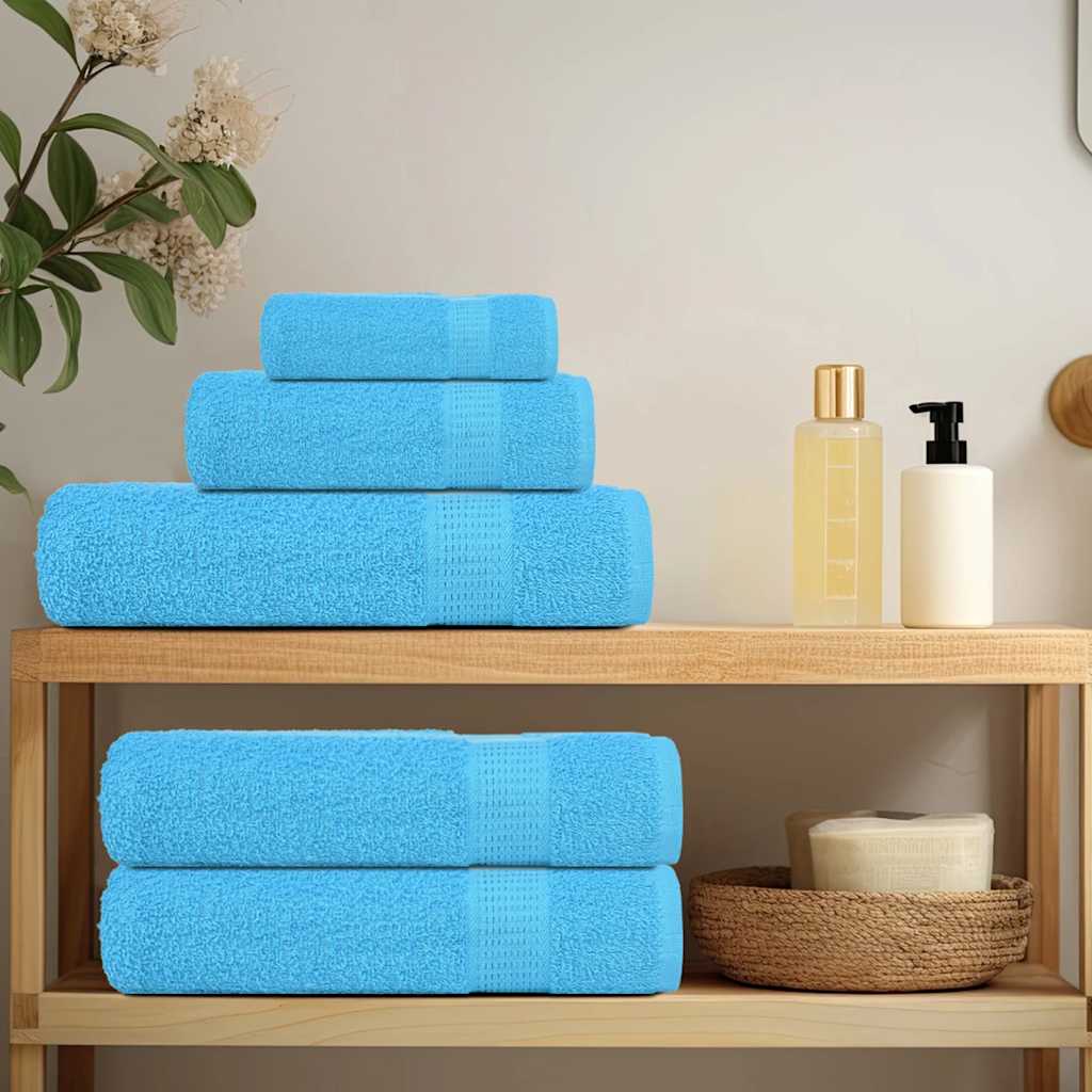 vidaXL Πετσέτες μπάνιου FROGN 2 τμχ. Τιρκουάζ 100 x 150 cm 360