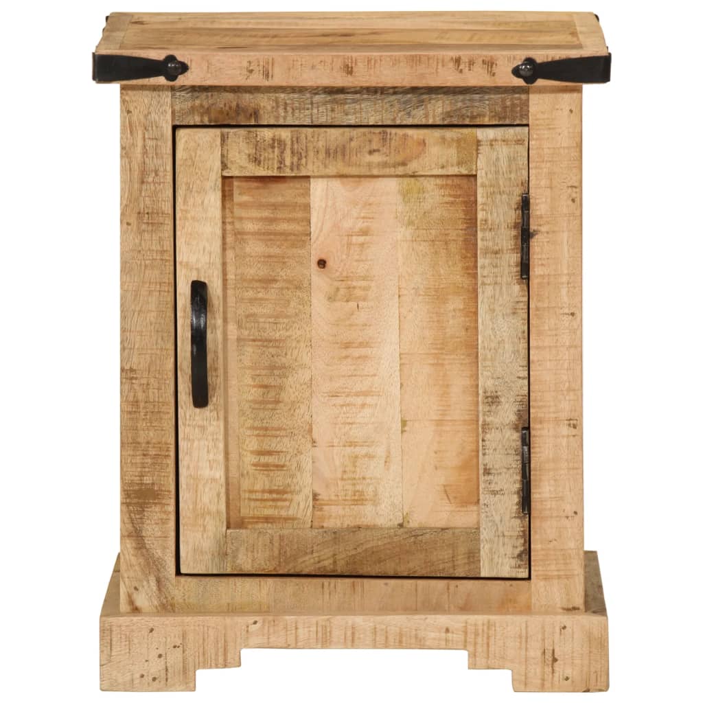 vidaXL Κομοδίνο 40 x 35 x 50 εκ. από Μασίφ Ξύλο Μάνγκο