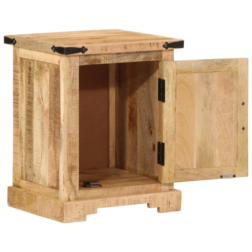 vidaXL Κομοδίνο 40 x 35 x 50 εκ. από Μασίφ Ξύλο Μάνγκο