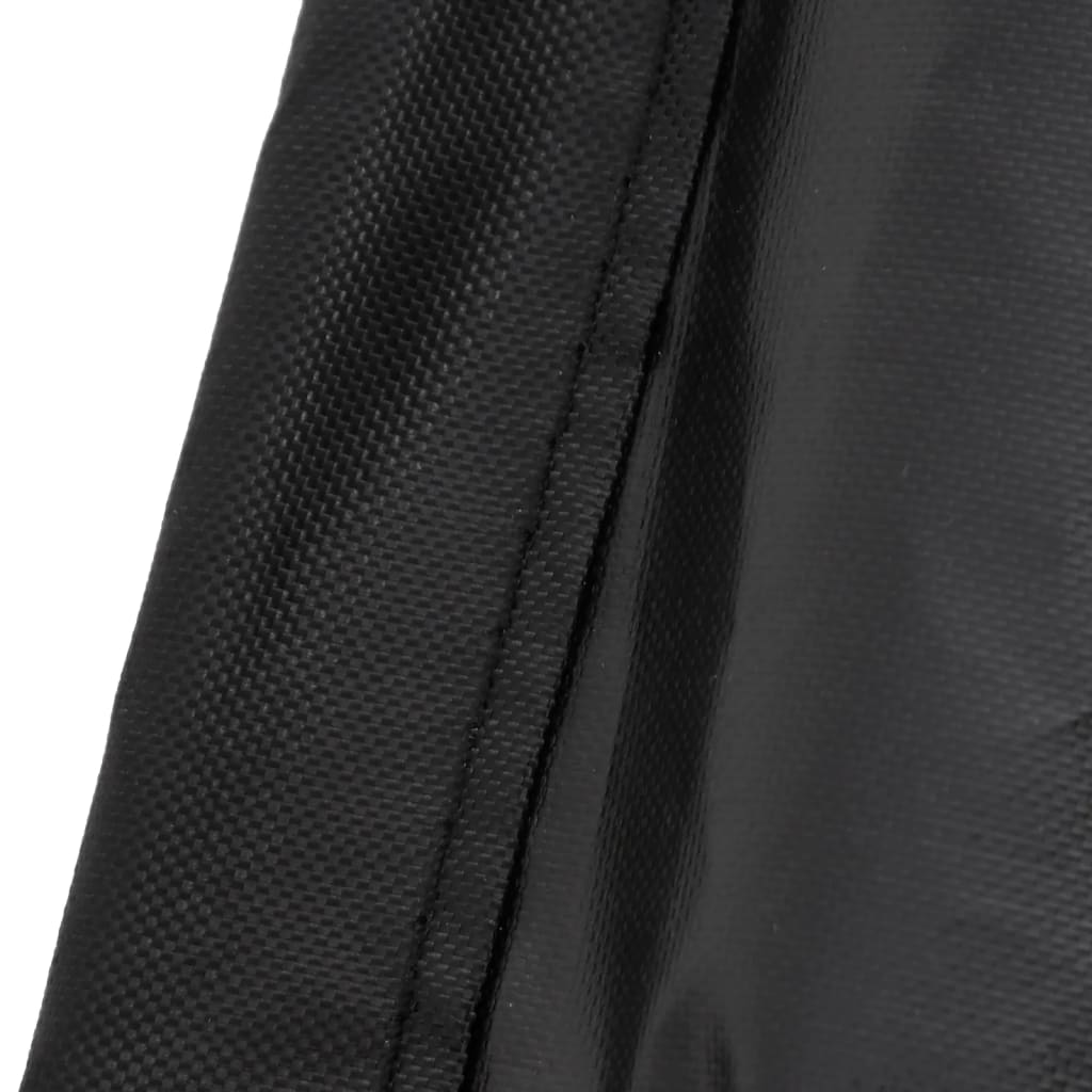 vidaXL Κουκούλα Μηχανής Μαύρη 265x105x125 εκ. Ύφασμα Oxford 210D