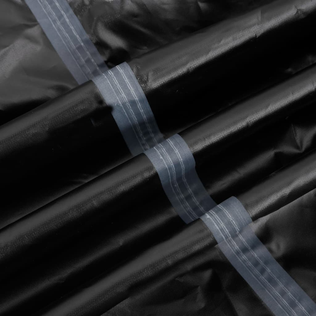 vidaXL Κουκούλα Μηχανής Μαύρη 265x105x125 εκ. Ύφασμα Oxford 210D