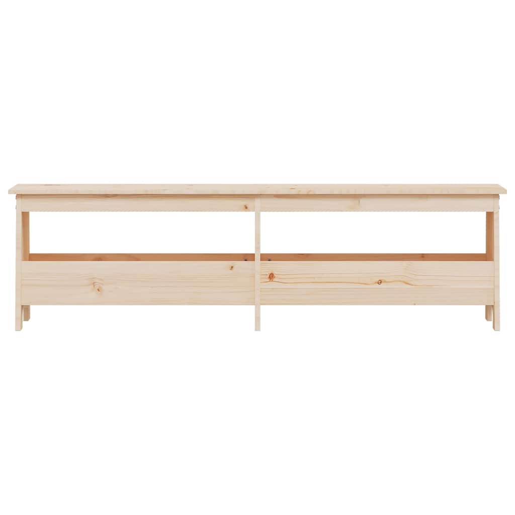 vidaXL Παγκάκι Χολ 160x28x45 εκ. από Μασίφ Ξύλο Πεύκου