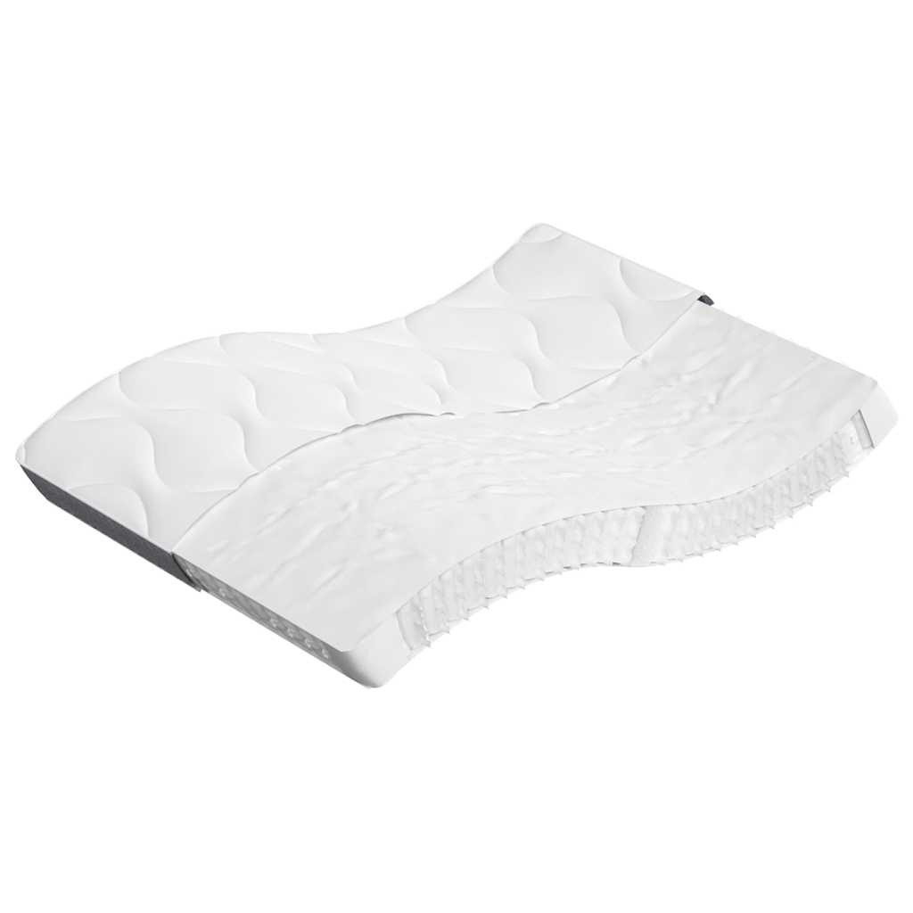 vidaXL Στρώμα με Pocket Springs Μεσαία 140x200 εκ.