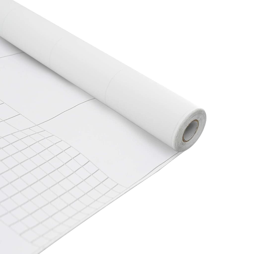 vidaXL Μεμβράνες Παραθύρου Ματ Λευκό από PVC