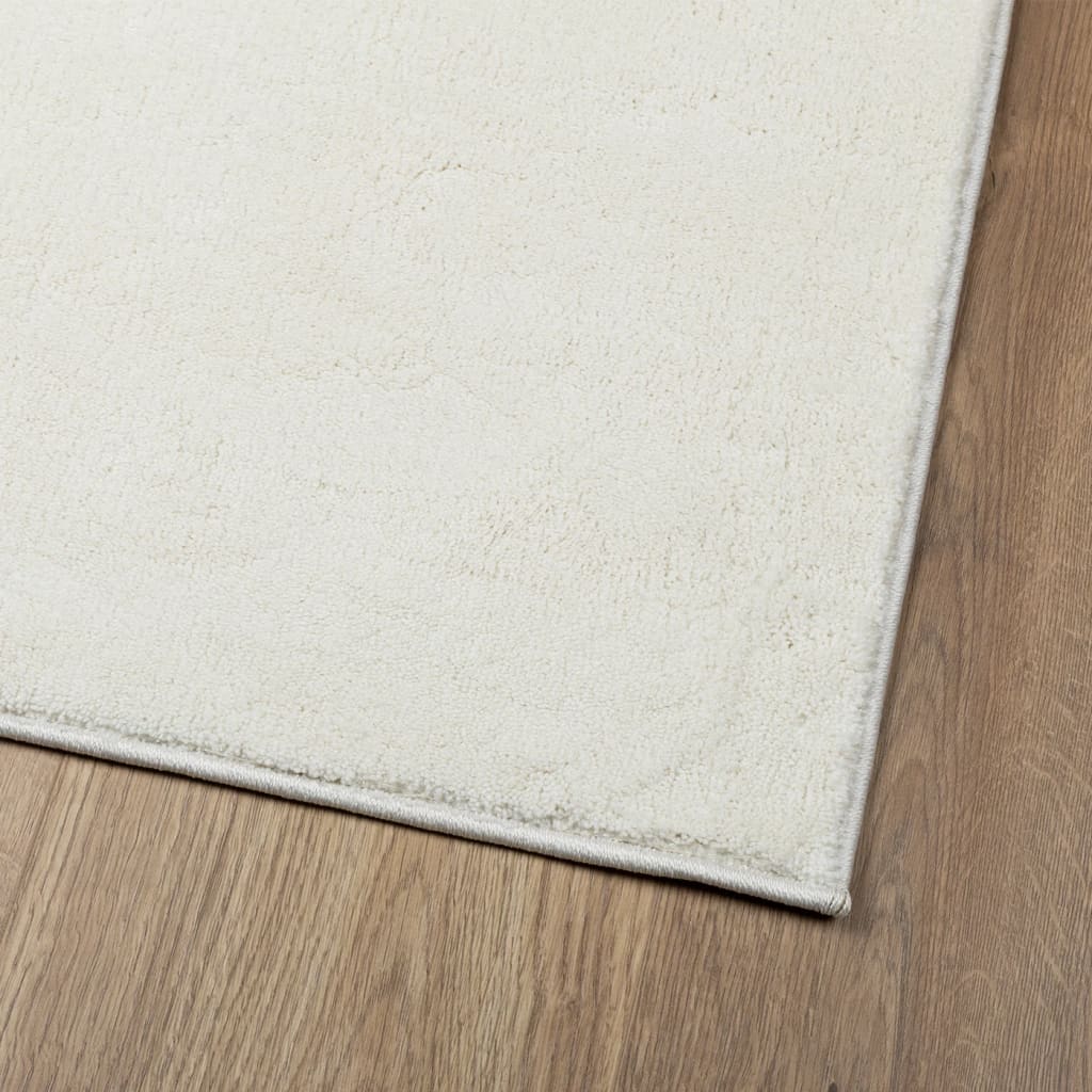 vidaXL Χαλί OVIEDO με Κοντό Πέλος Κρεμ 160 x 230 εκ.