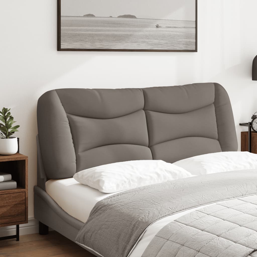 vidaXL Μαξιλάρι για Κεφαλάρι Hvar Taupe 120 εκ. Υφασμάτινο