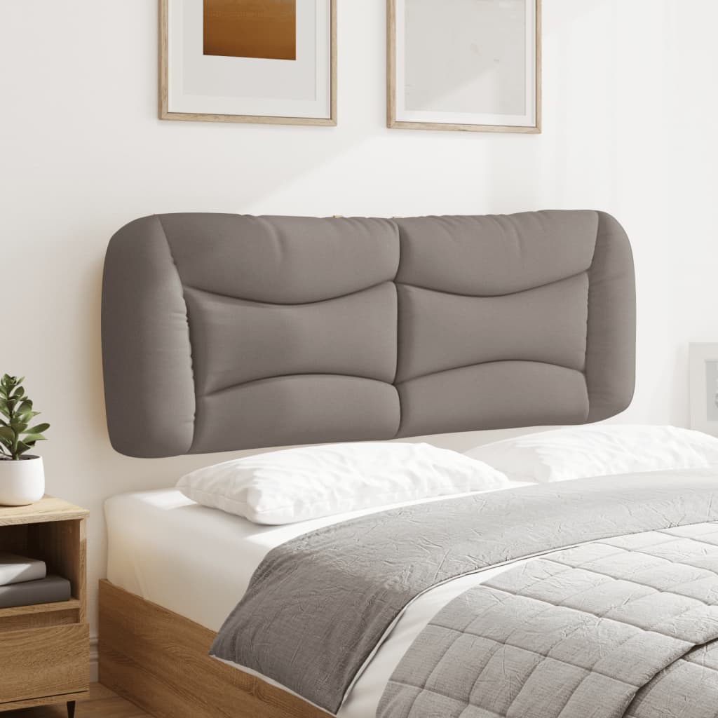 vidaXL Μαξιλάρι για Κεφαλάρι Hvar Taupe 120 εκ. Υφασμάτινο