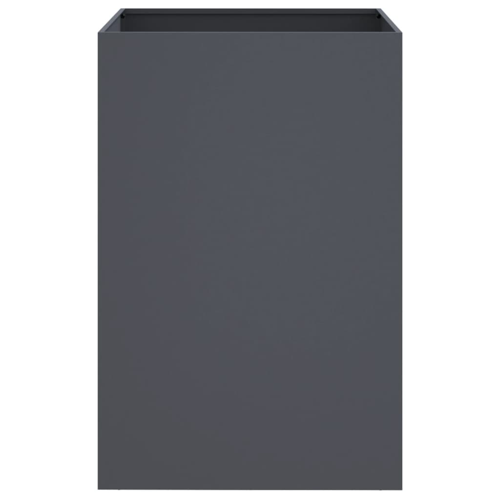 vidaXL Ζαρντινιέρα Ανθρακί 52x48x75 εκ. από Χάλυβα