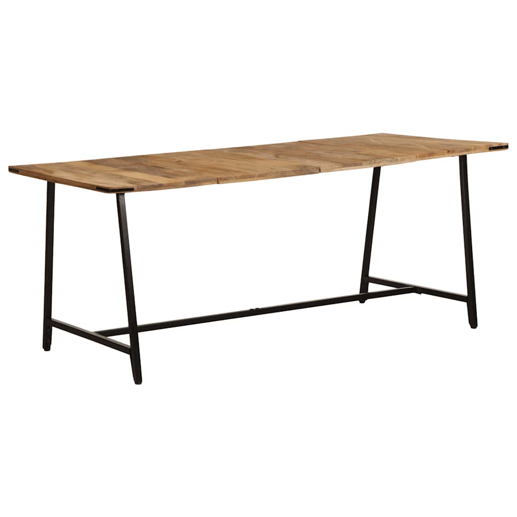 vidaXL Τραπεζαρία 180 x 90 x 75 εκ. από Μασίφ Ξύλο Μάνγκο