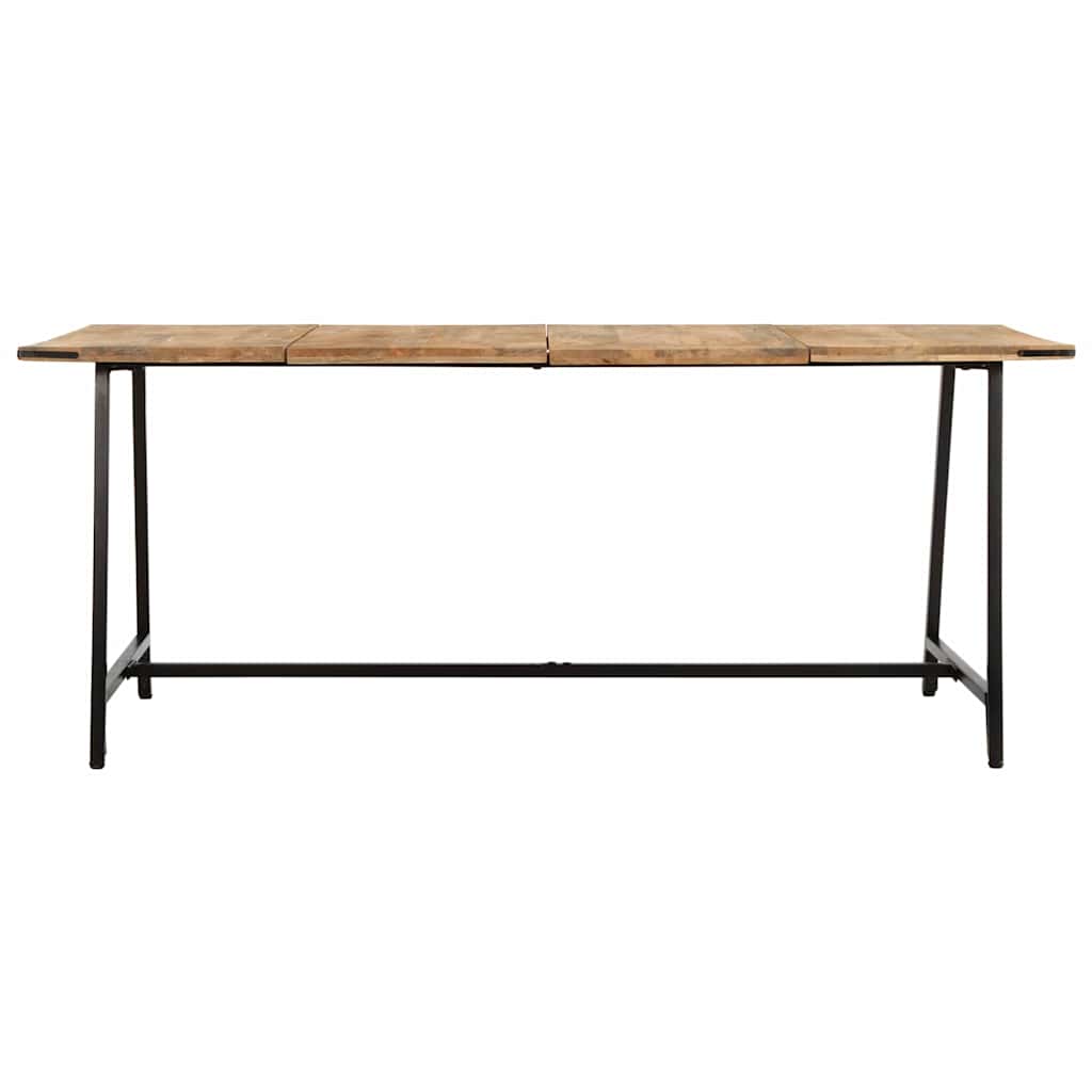 vidaXL Τραπεζαρία 180 x 90 x 75 εκ. από Μασίφ Ξύλο Μάνγκο