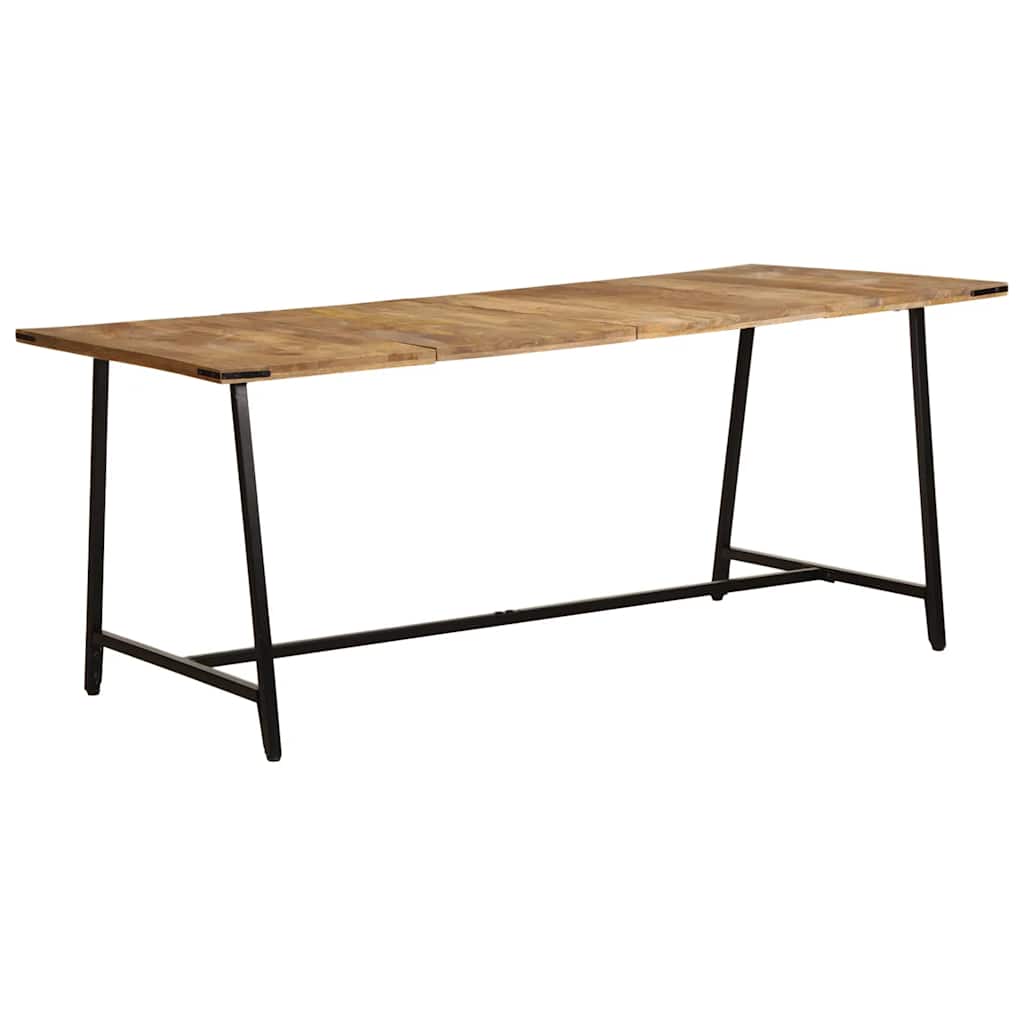 vidaXL Τραπεζαρία 180 x 90 x 75 εκ. από Μασίφ Ξύλο Μάνγκο
