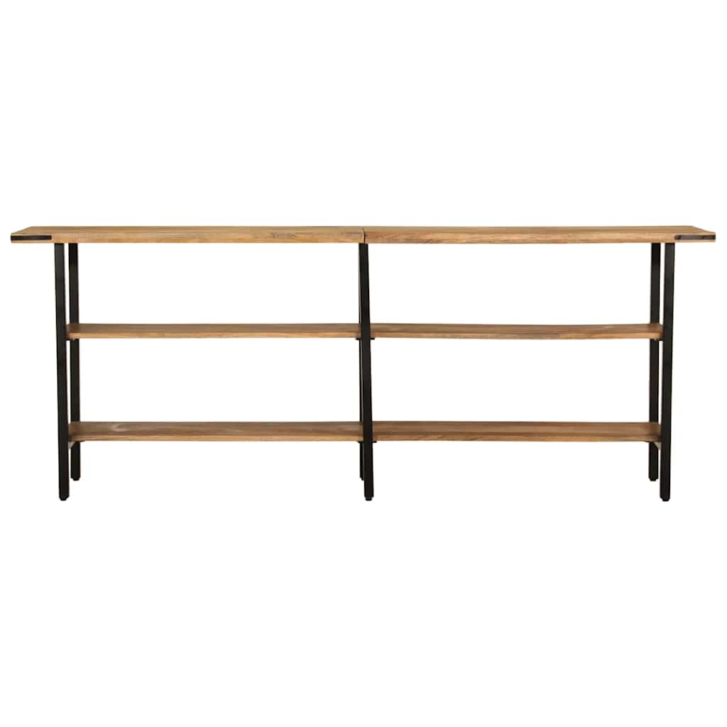 vidaXL Τραπέζι Κονσόλα 180x35x70 εκ. από Μασίφ Ξύλο Μάνγκο