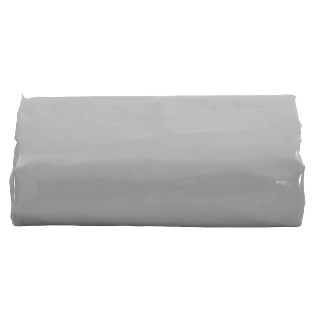 vidaXL Μουσαμάς Γκρι 650 γρ./μ.² 3x5 μ.