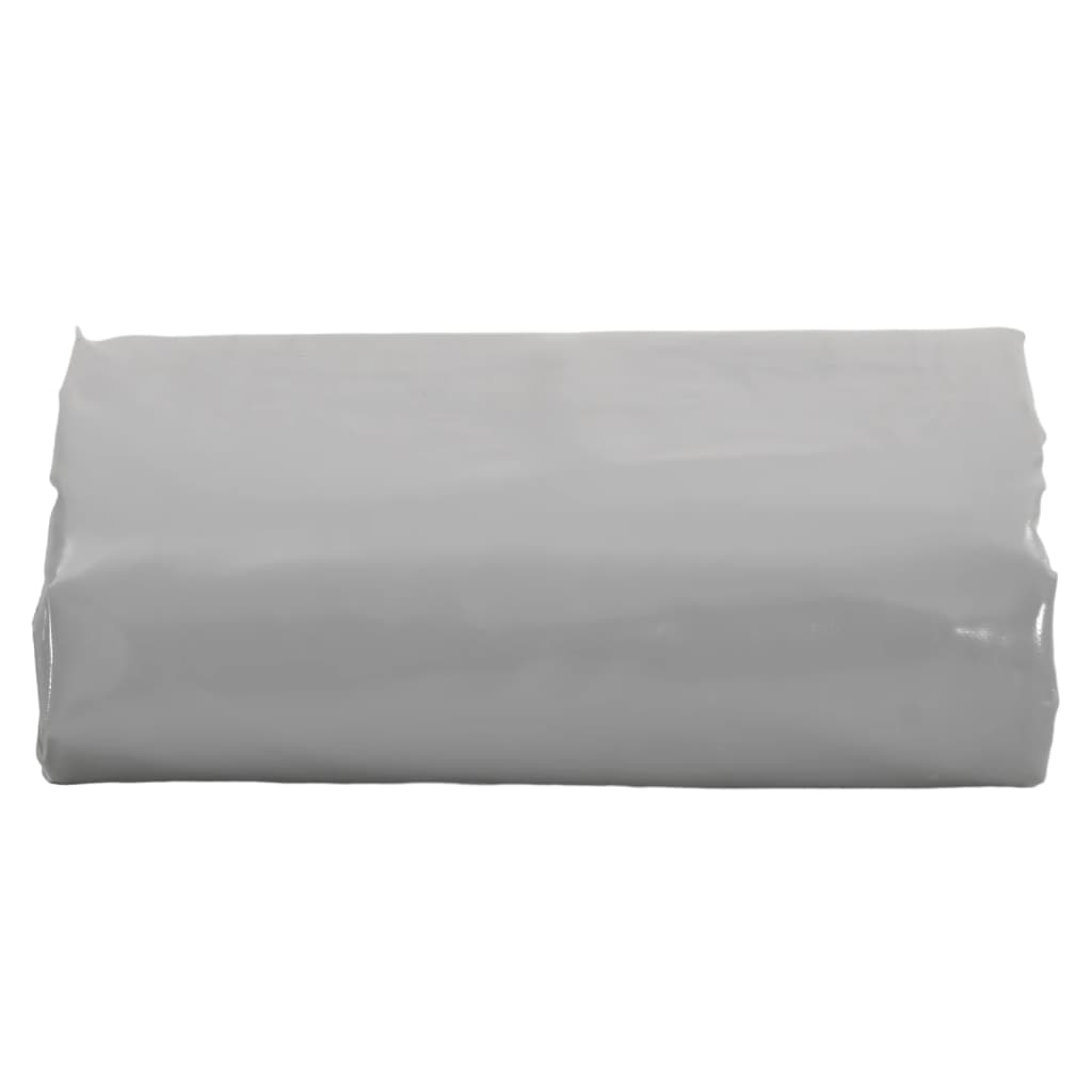 vidaXL Μουσαμάς Γκρι 650 γρ./μ.² 4x8 μ.