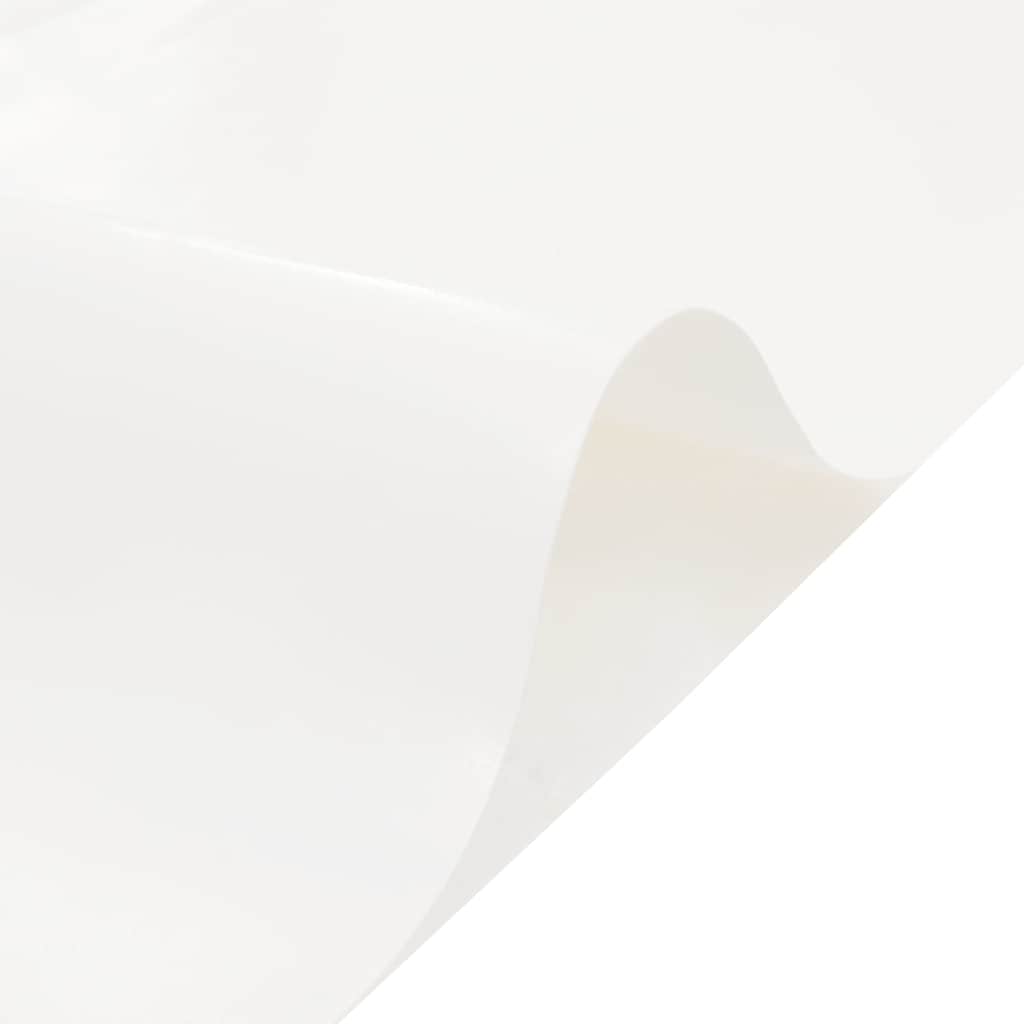 vidaXL Μουσαμάς Λευκός 3 x 3 μ. 650 γρ./μ²