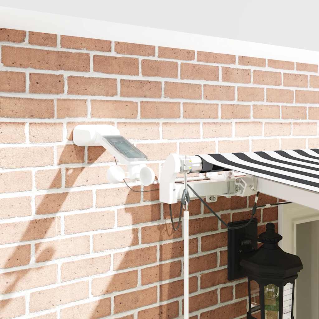 vidaXL Ηλεκτρική τέντα με LED και αισθητήρα 6 x 3 m