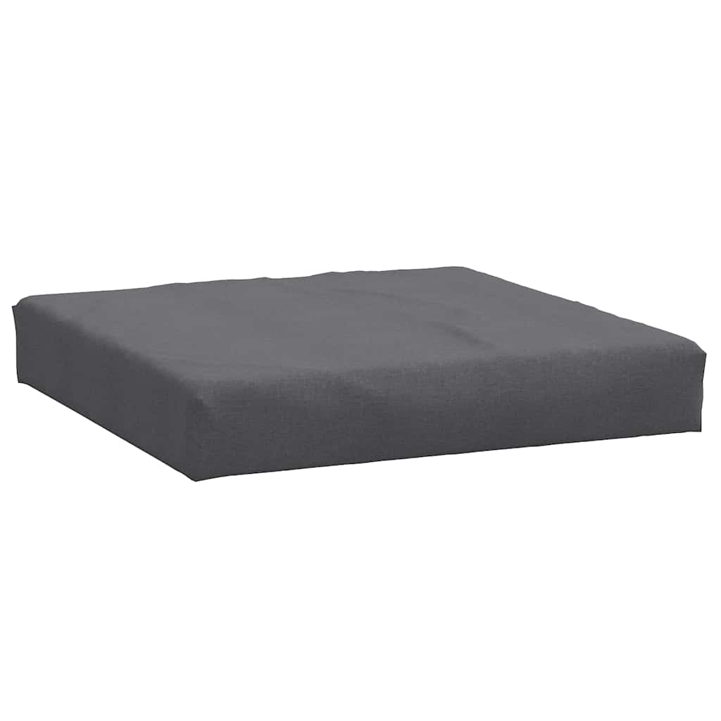 vidaXL Μαξιλάρι Παλέτας Ανθρακί 60x60x9,5 εκ. Ύφασμα